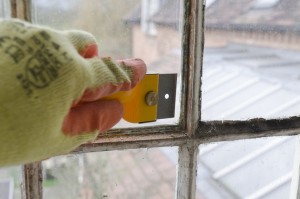 removing defective material